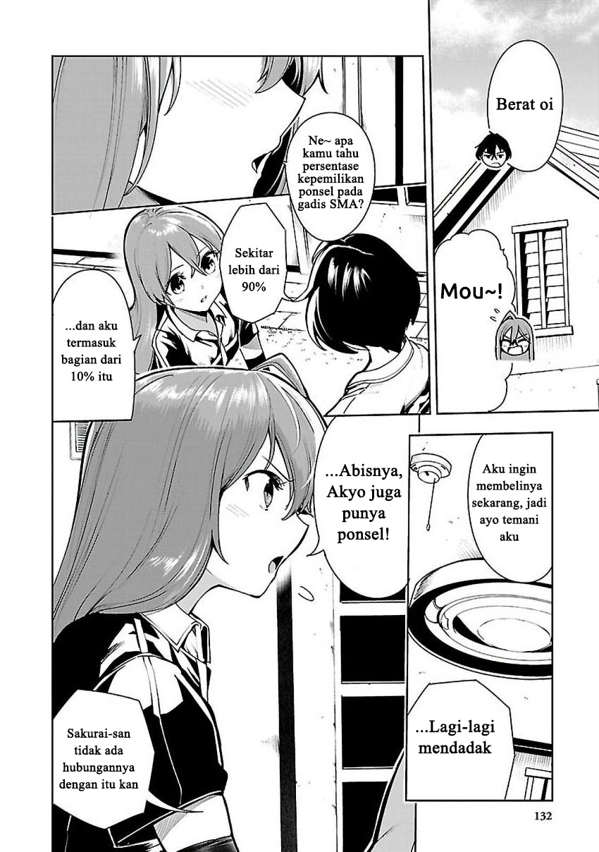 Saeki-san to, Hitotsu Yane no Shita: I’ll Have Sherbet! Chapter 05 Gambar 14