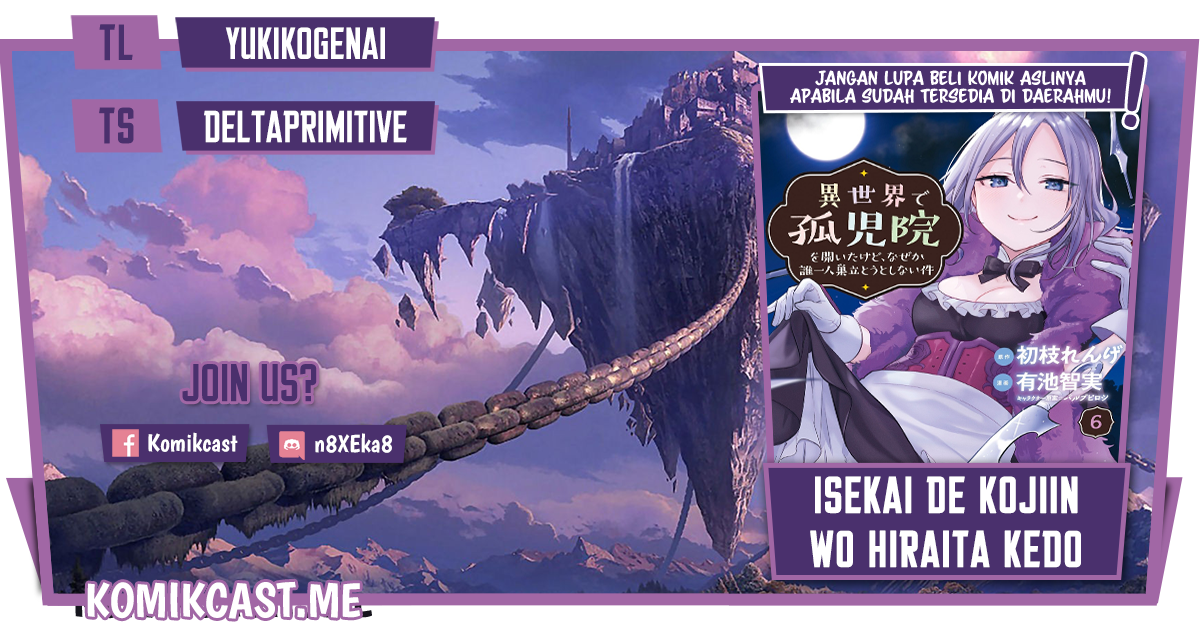 Komik Isekai de Kojiin wo Hiraita kedo, Naze ka Darehitori Sudatou to Shinai Ken - Chapter Chapter 39 - Halaman 1