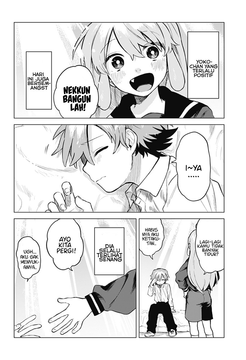 Baca Manga Yoko-chan is a Positive Girl Chapter 00.1 Gambar 2
