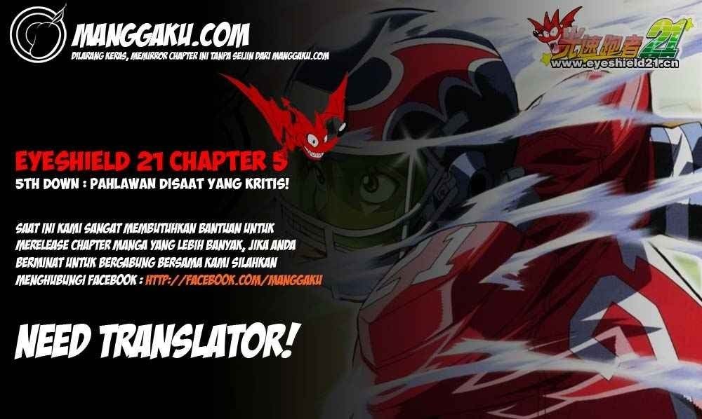 Baca Komik Eyeshield 21 Chapter 5 Gambar 1