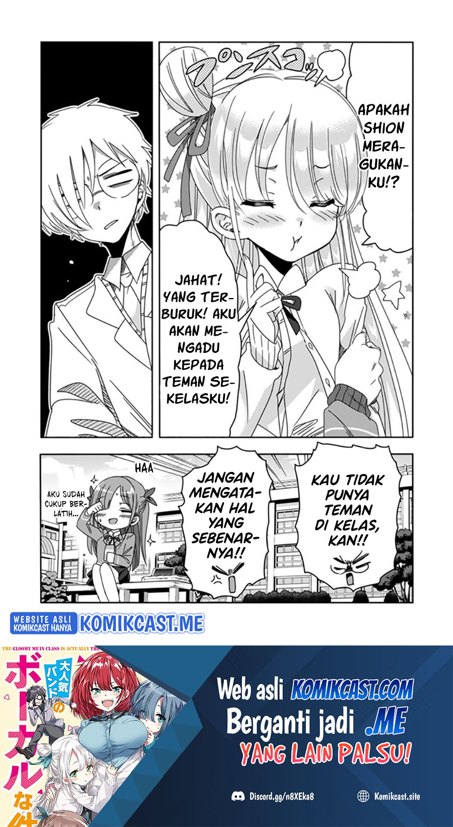 Class de Inkya no Ore ga Jitsu wa Daininki Band no Vocal na Ken Chapter 15 Gambar 17