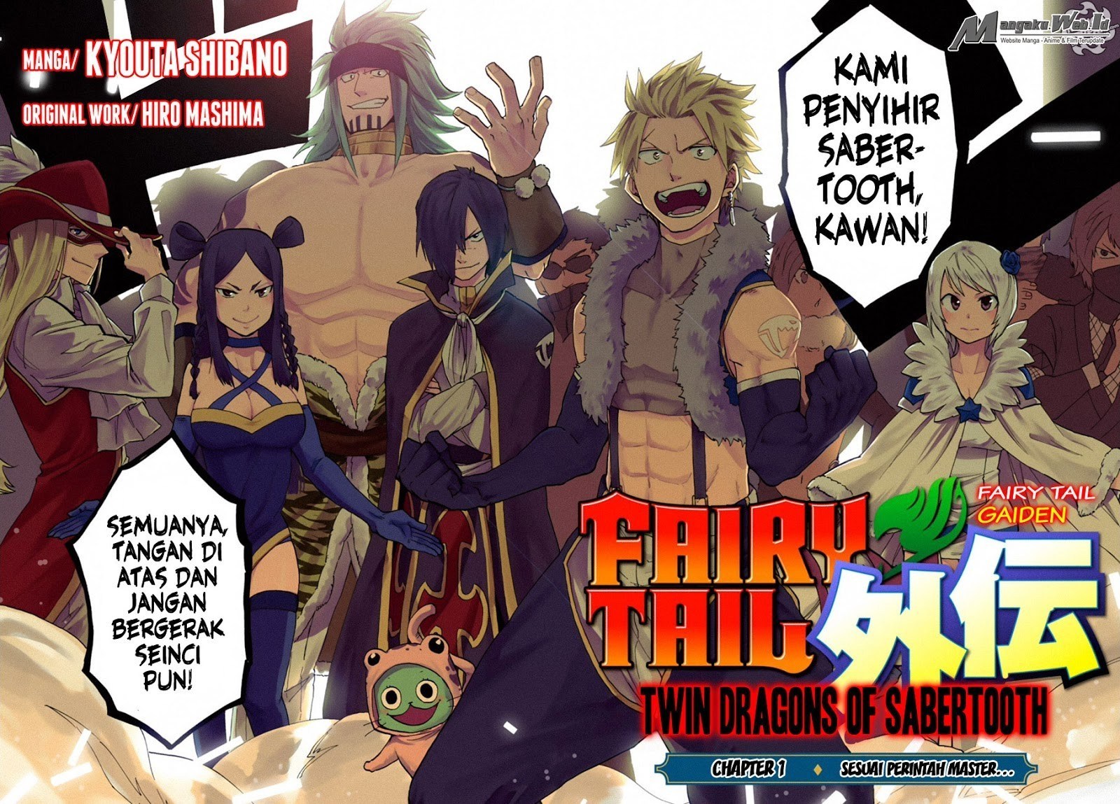 Baca Manga Fairy Tail Gaiden – Twin Dragons of Sabertooth Chapter 01 Gambar 2