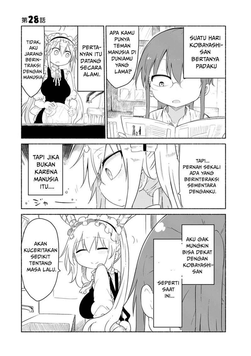 Baca Manga Kobayashi-san Chi no Maid Dragon Chapter 28 Gambar 2