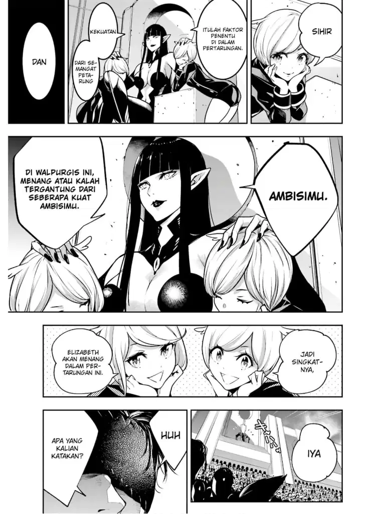 Majo Taisen Chapter 04.1 Gambar 7