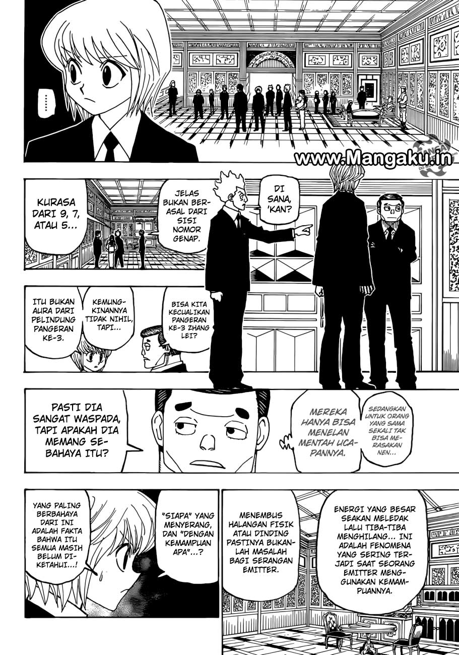 Hunter x Hunter Chapter 386 Gambar 15