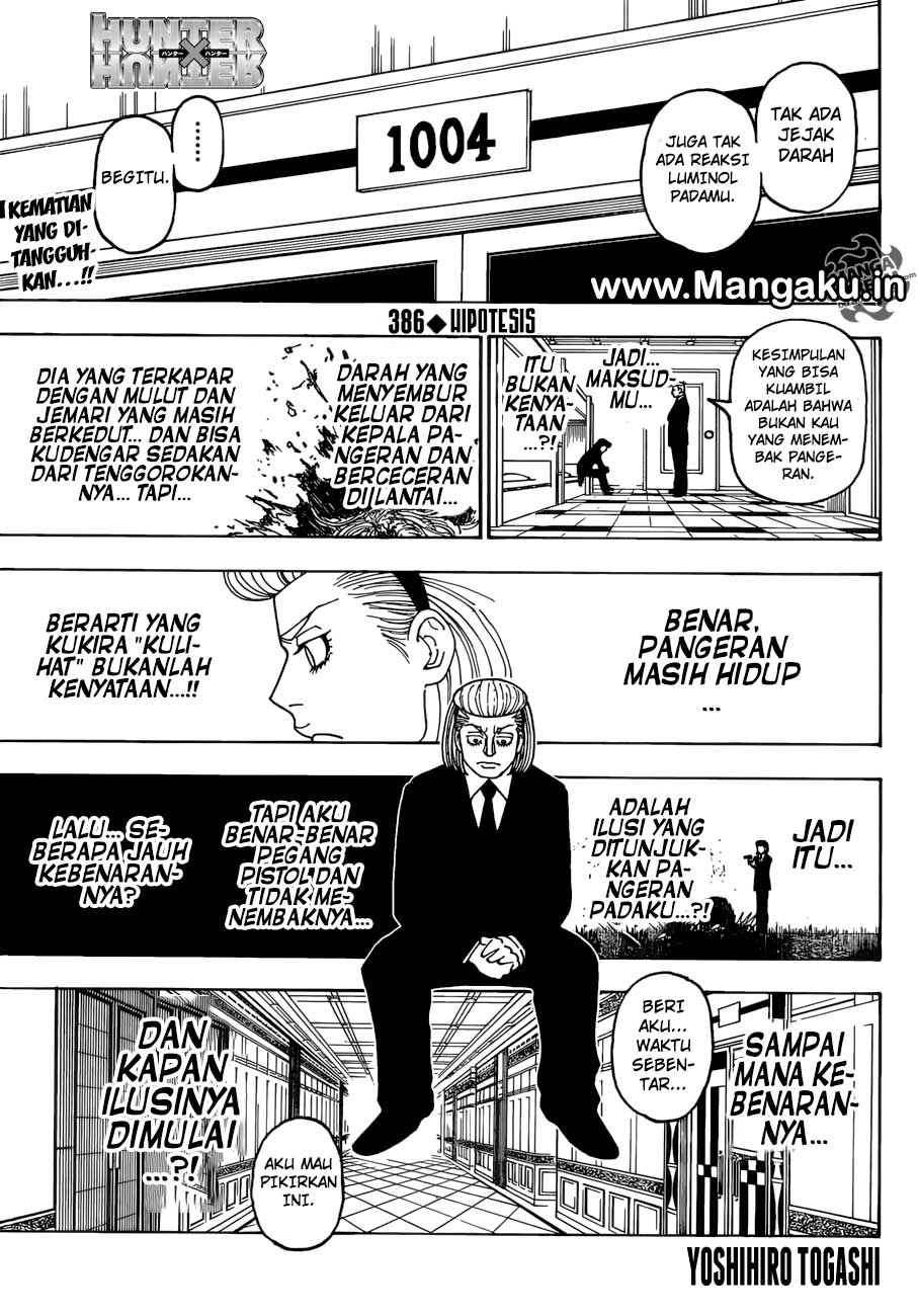 Baca Manga Hunter x Hunter Chapter 386 Gambar 2