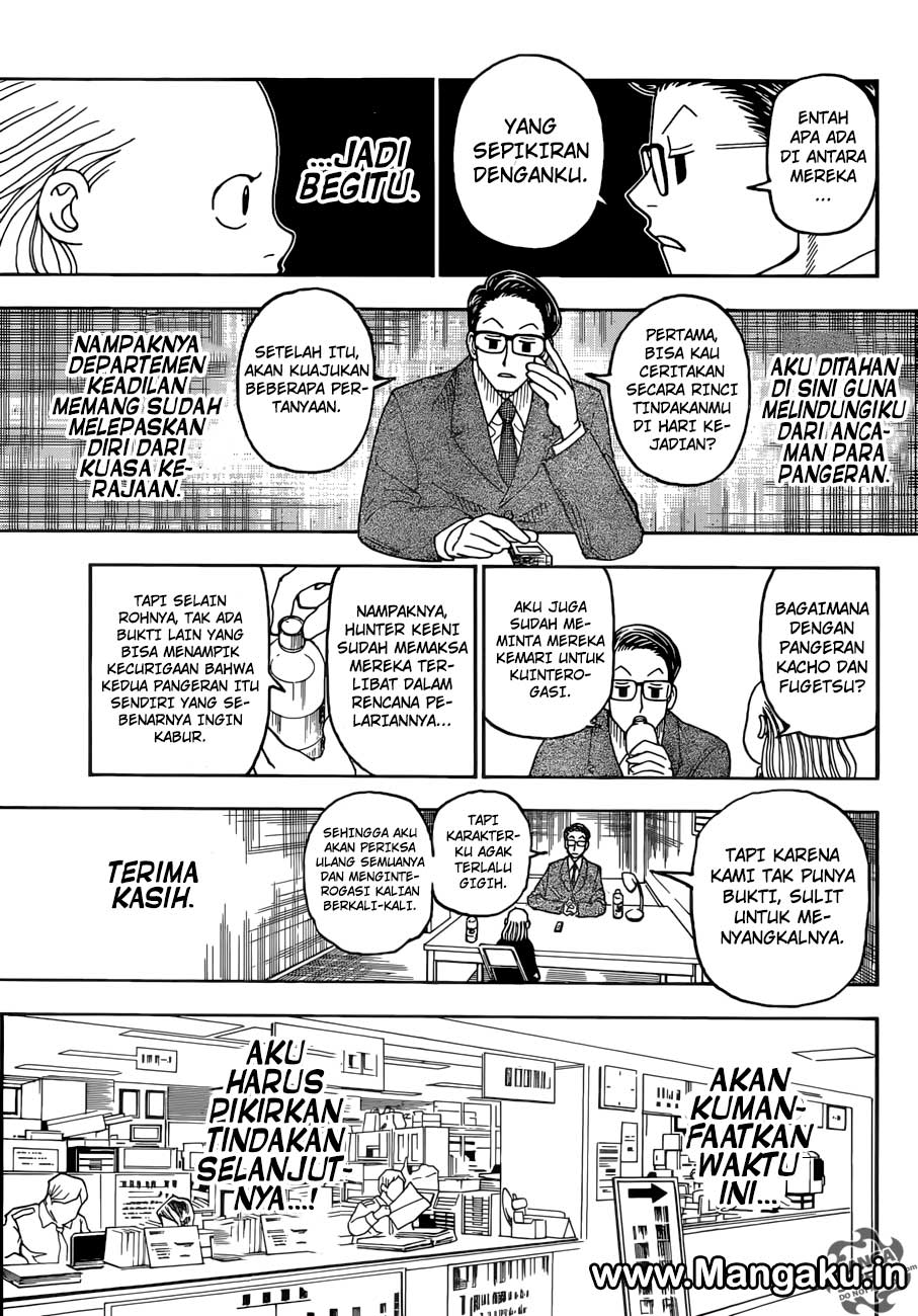 Hunter x Hunter Chapter 386 Gambar 4