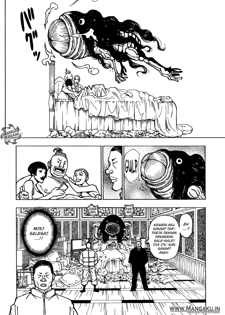 Hunter x Hunter Chapter 381 Gambar 16