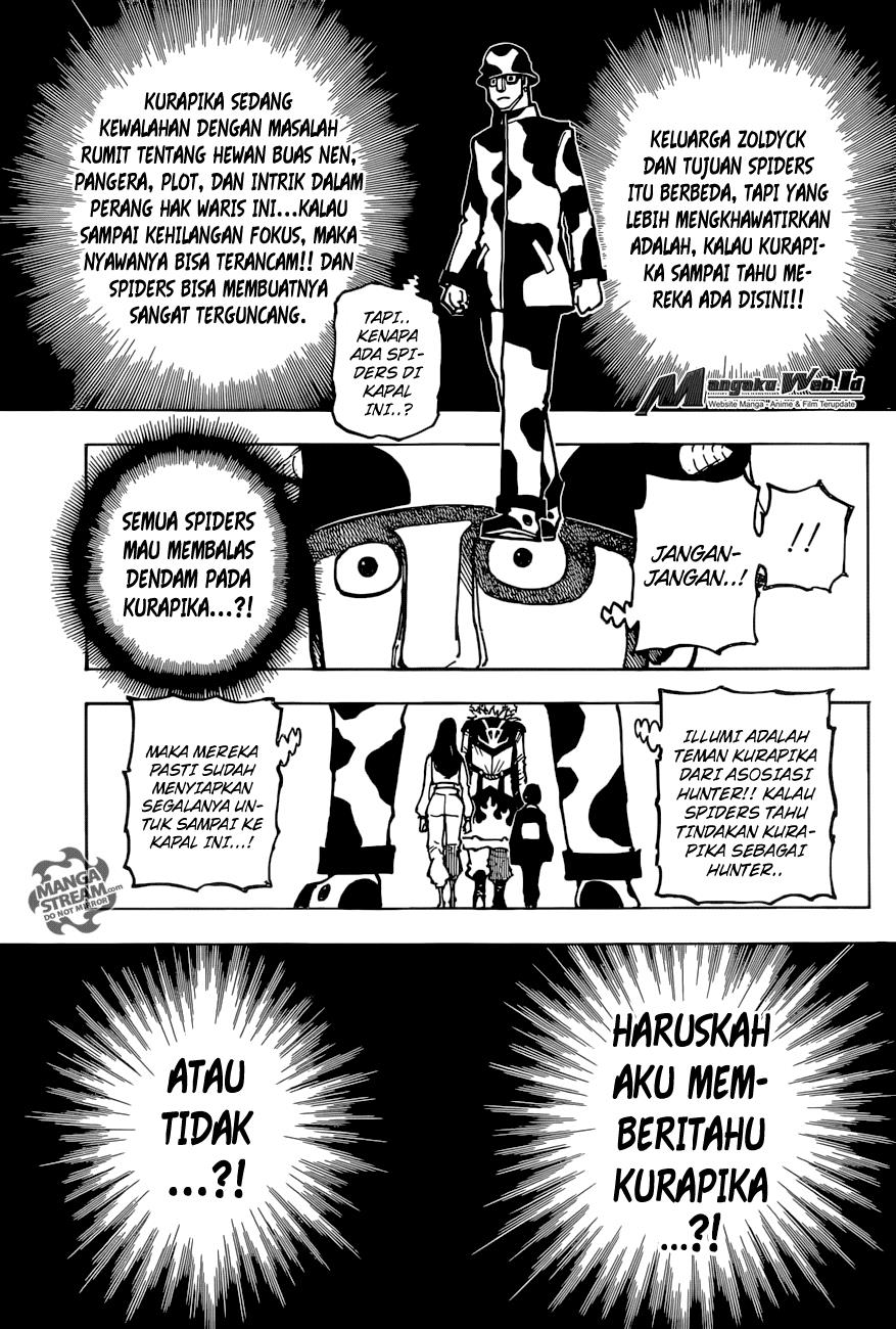 Hunter x Hunter Chapter 380 Gambar 17