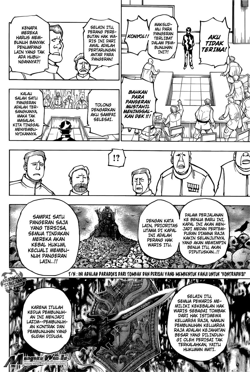 Hunter x Hunter Chapter 380 Gambar 3