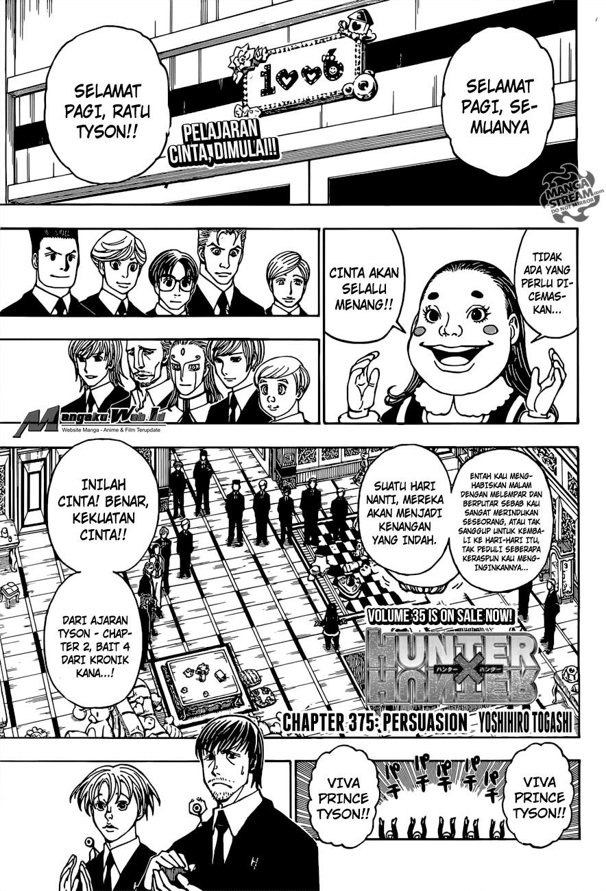 Baca Manga Hunter x Hunter Chapter 375 Gambar 2