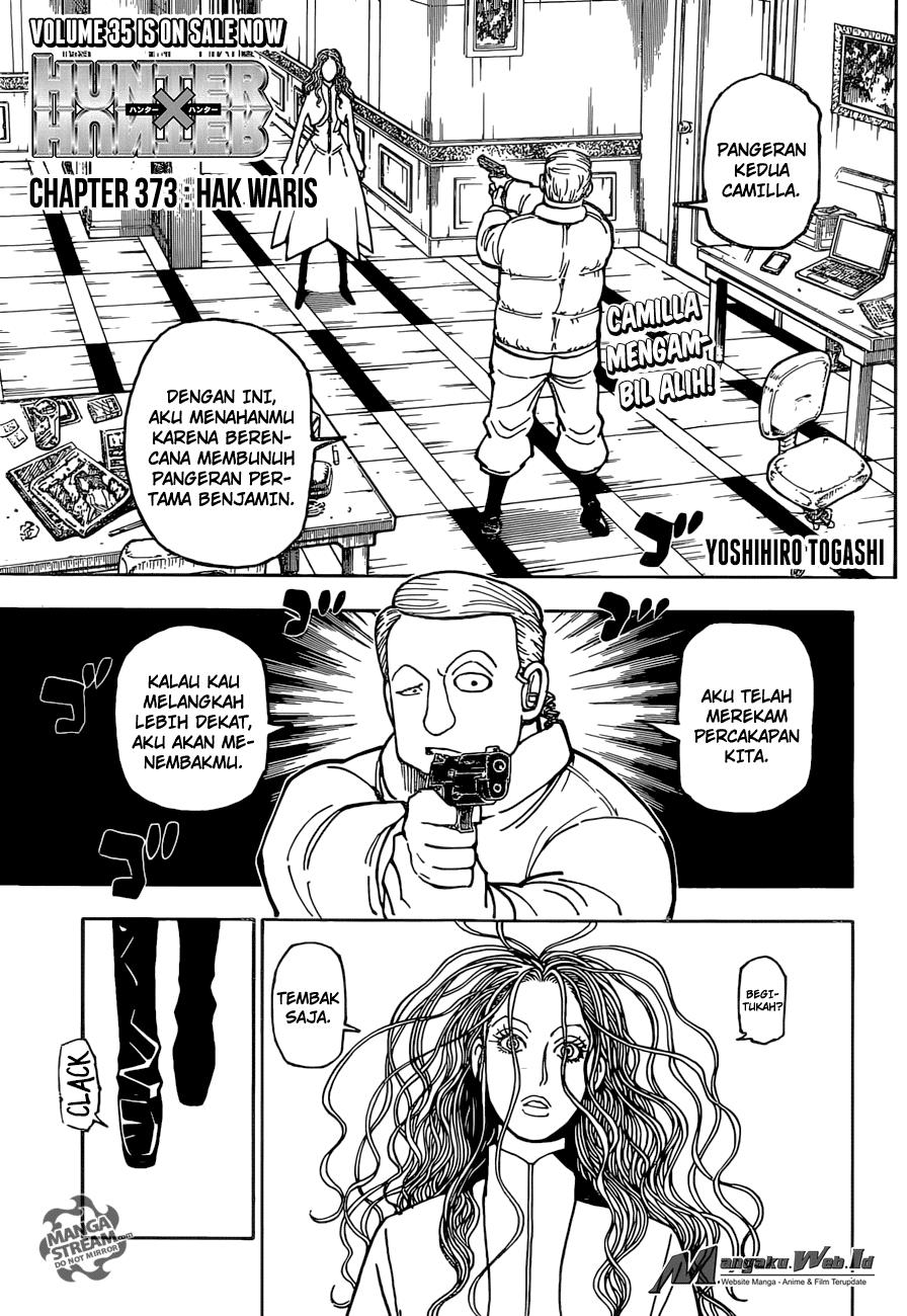 Baca Komik Hunter x Hunter Chapter 373 Gambar 1