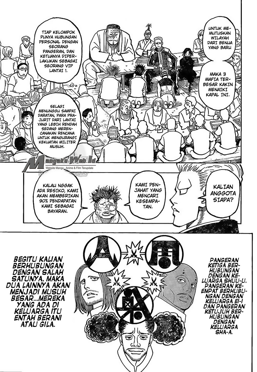 Hunter x Hunter Chapter 371 Gambar 15