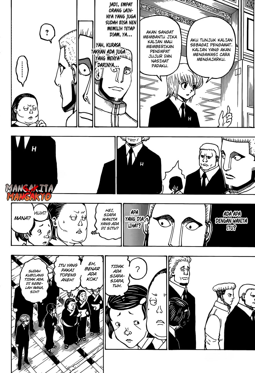 Hunter x Hunter Chapter 370 Gambar 14