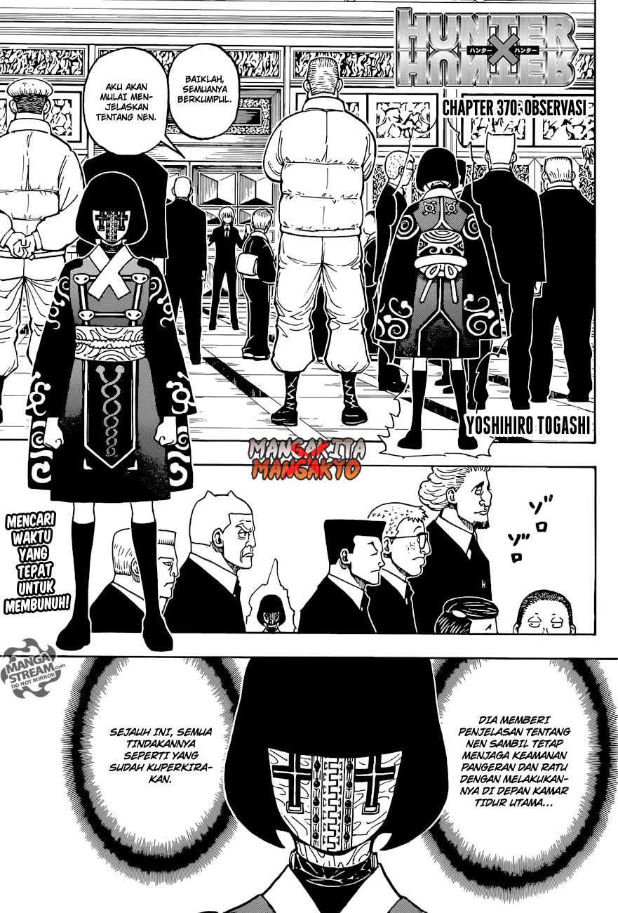 Baca Manga Hunter x Hunter Chapter 370 Gambar 2