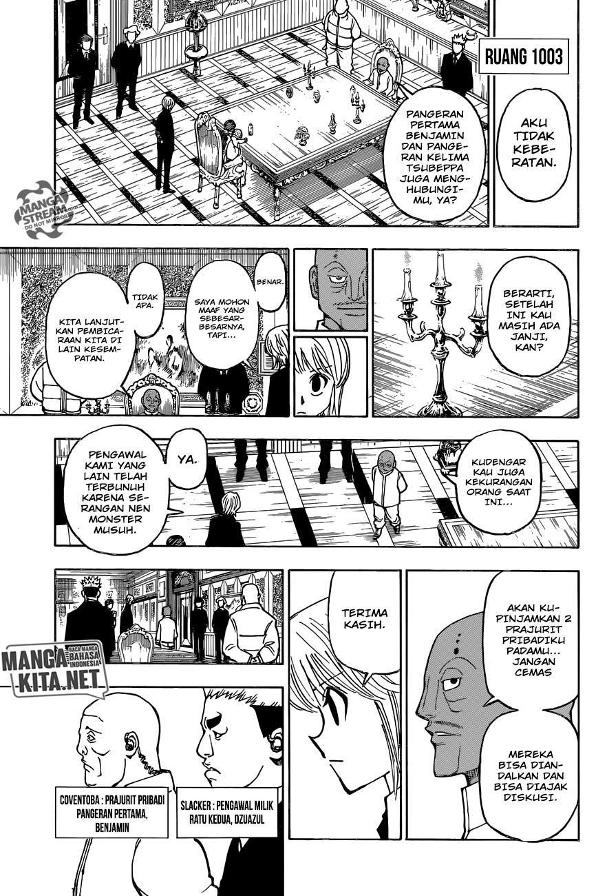 Hunter x Hunter Chapter 366 Gambar 13