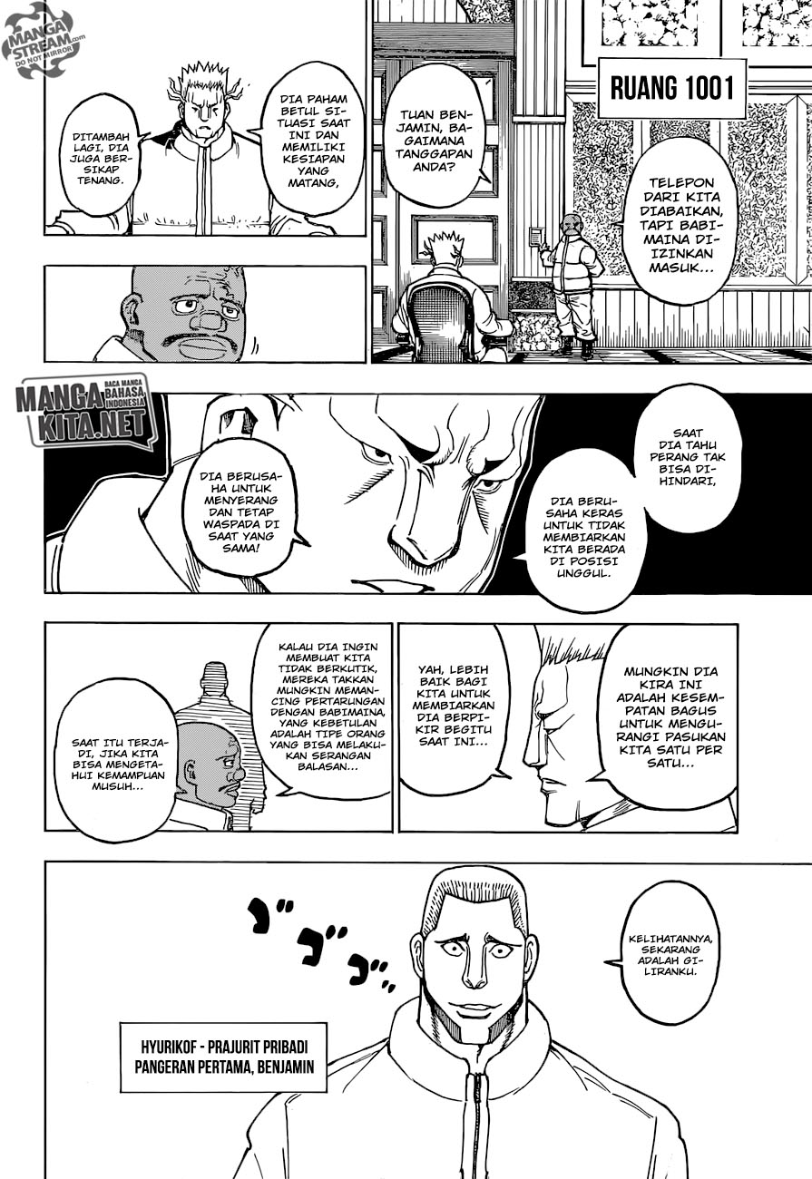 Hunter x Hunter Chapter 366 Gambar 18