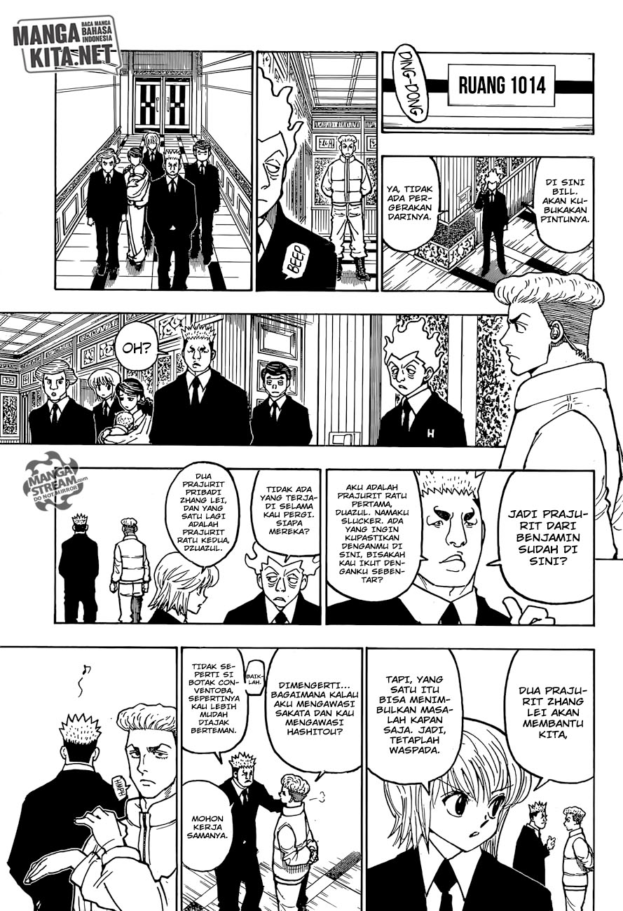 Hunter x Hunter Chapter 366 Gambar 19