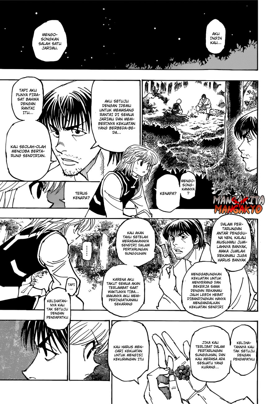 Hunter x Hunter Chapter 361 Gambar 8