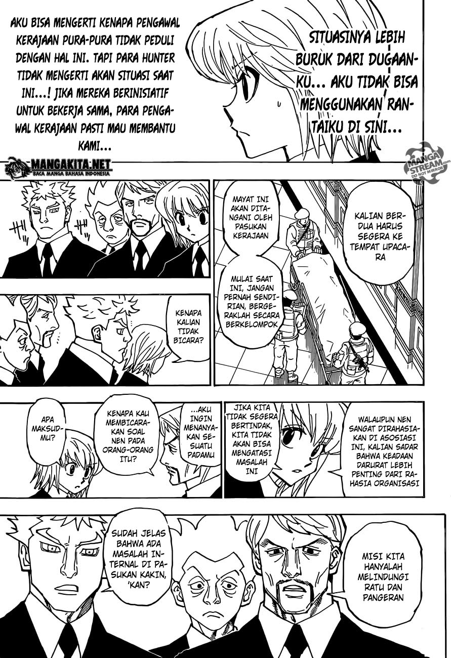 Hunter x Hunter Chapter 359 Gambar 11