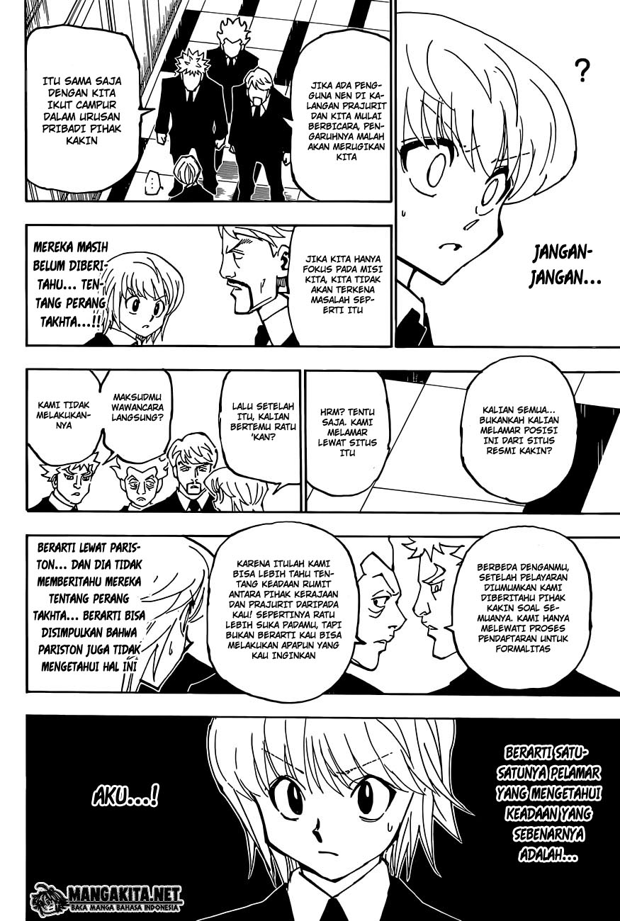 Hunter x Hunter Chapter 359 Gambar 12