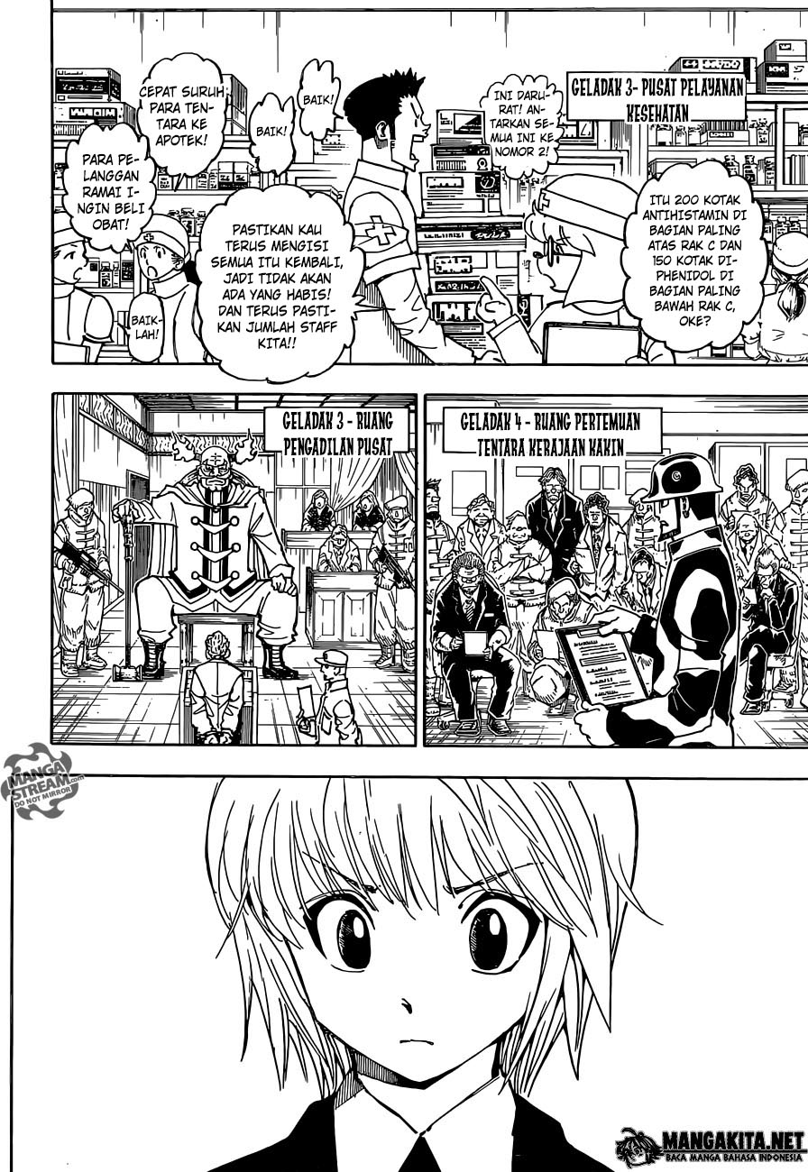 Hunter x Hunter Chapter 359 Gambar 8