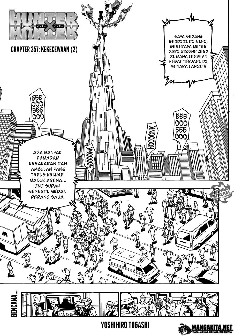 Baca Manga Hunter x Hunter Chapter 357 Gambar 2
