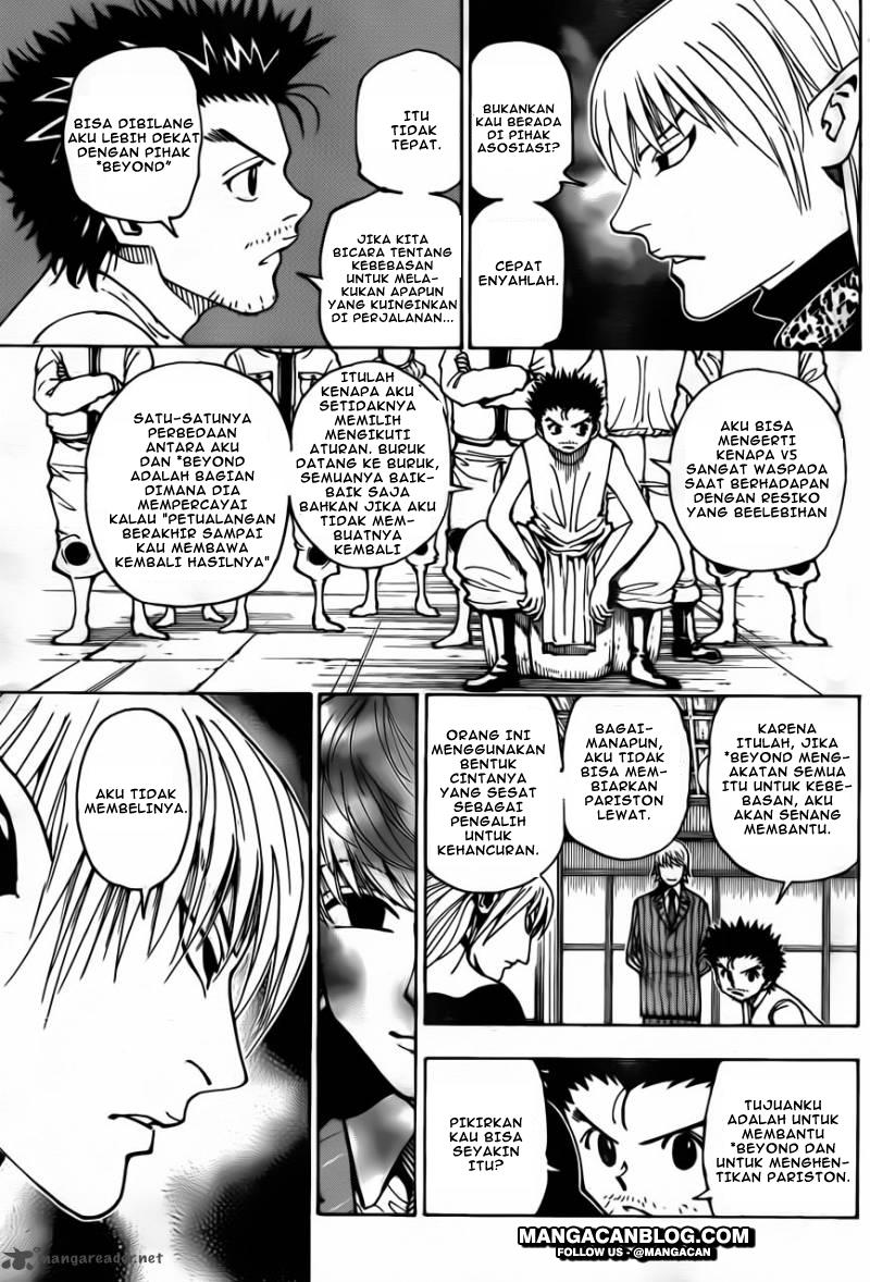 Hunter x Hunter Chapter 346 Gambar 16