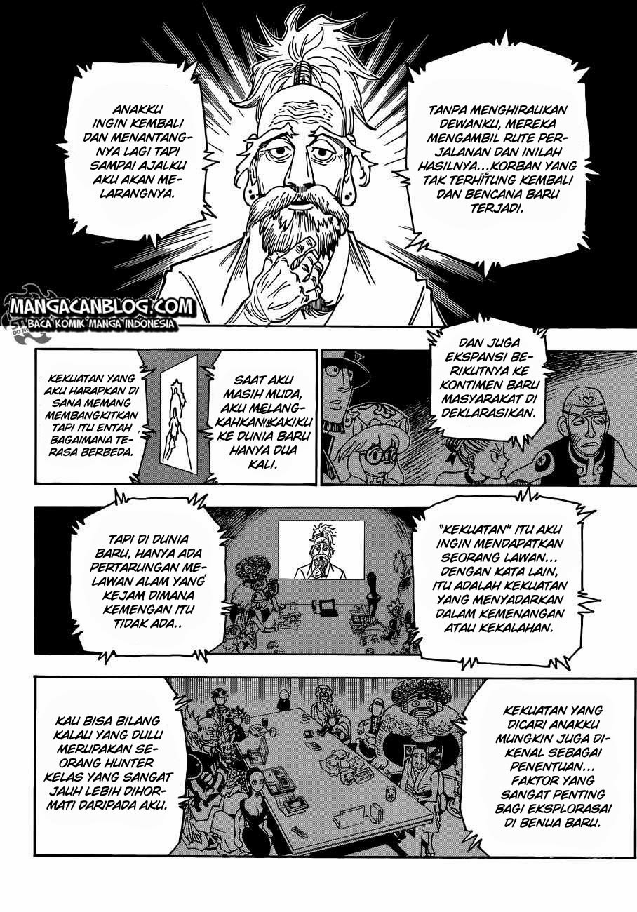 Hunter x Hunter Chapter 341 Gambar 14