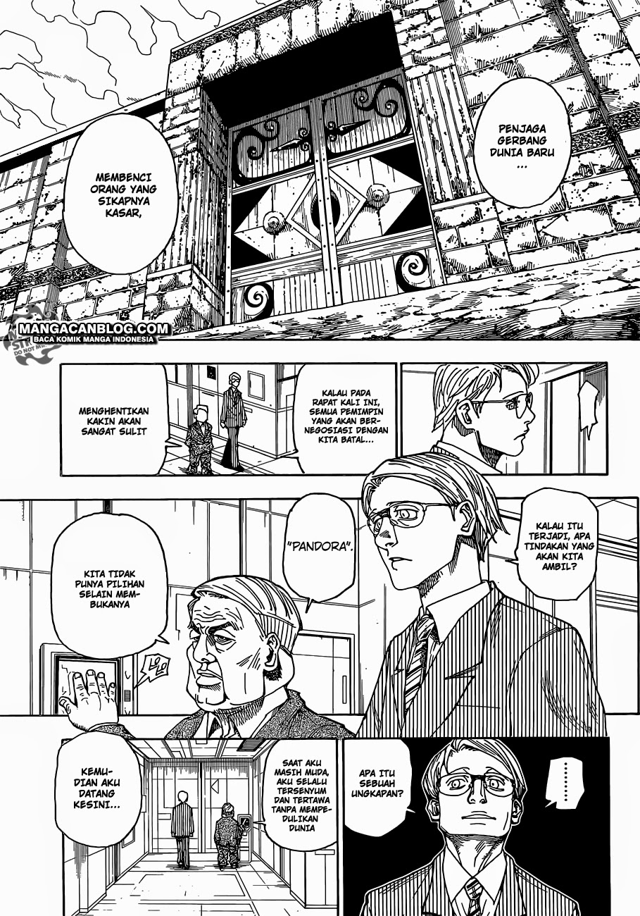 Hunter x Hunter Chapter 341 Gambar 8
