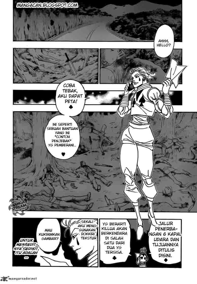Hunter x Hunter Chapter 329 Gambar 6