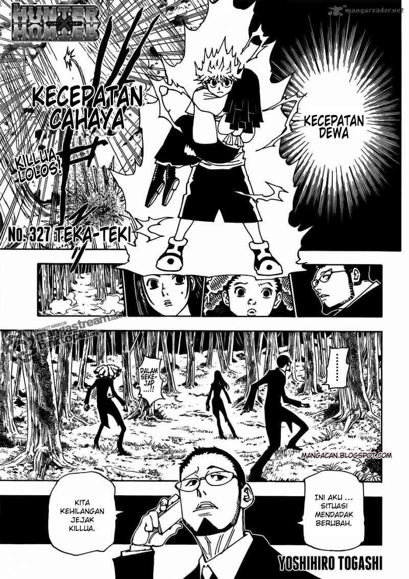 Baca Komik Hunter x Hunter Chapter 327 Gambar 1
