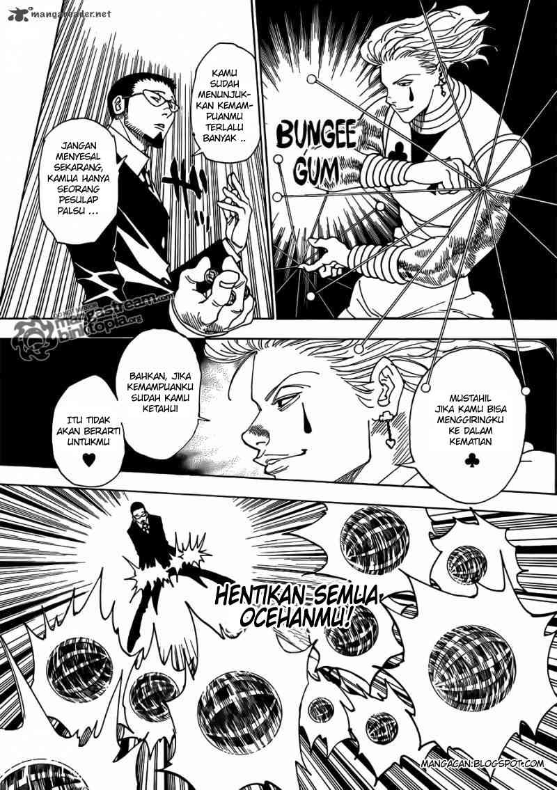 Hunter x Hunter Chapter 327 Gambar 12