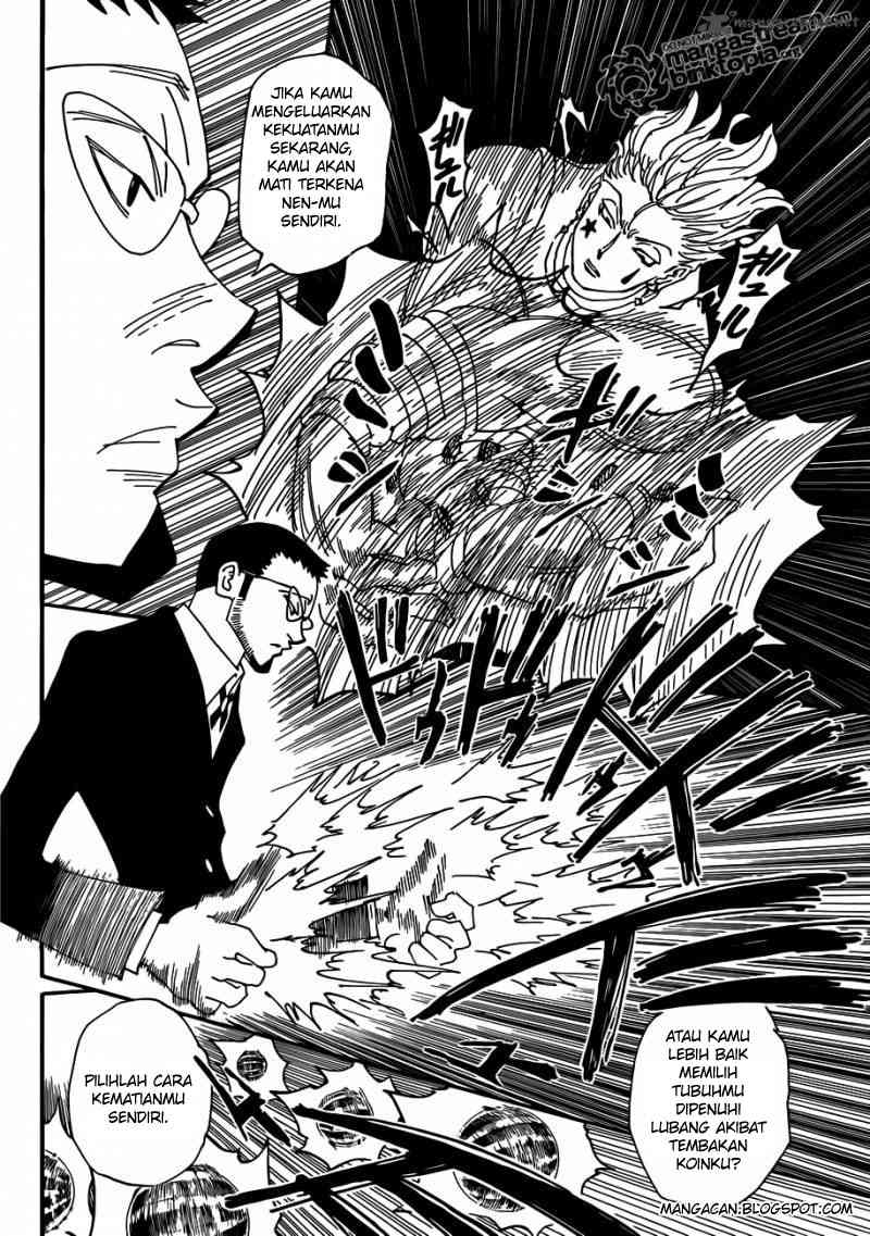 Hunter x Hunter Chapter 327 Gambar 15