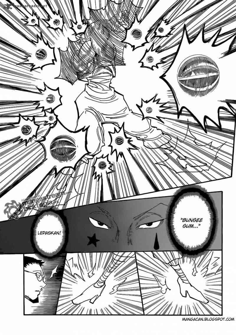 Hunter x Hunter Chapter 327 Gambar 16