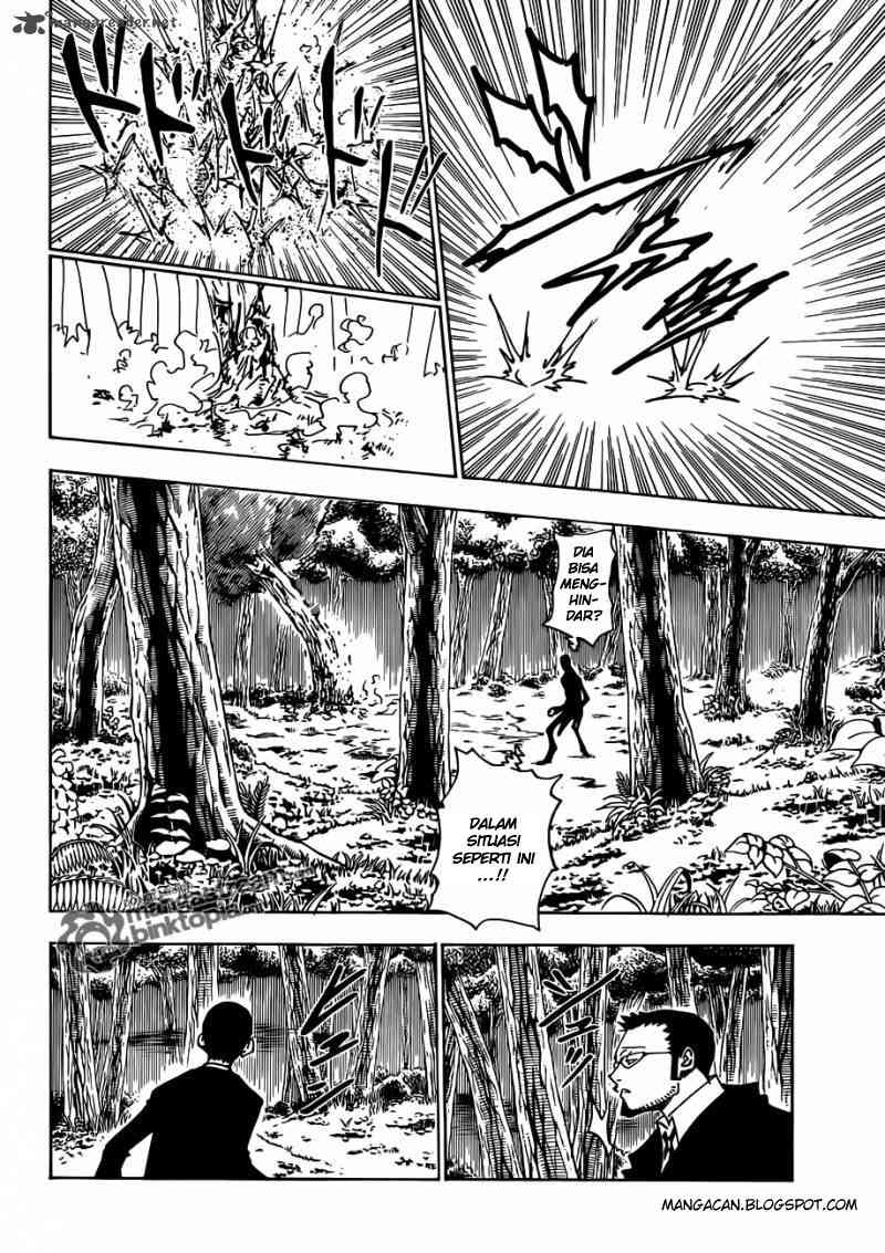 Hunter x Hunter Chapter 327 Gambar 17