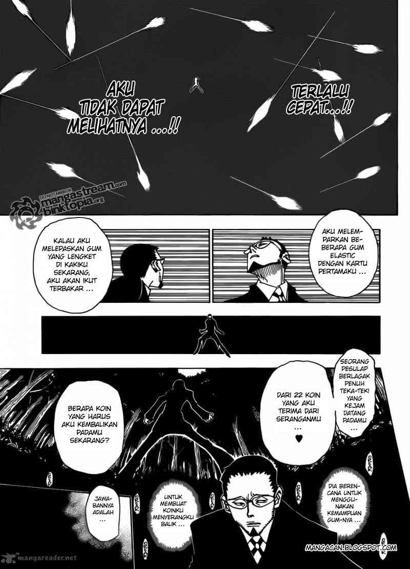 Hunter x Hunter Chapter 327 Gambar 18
