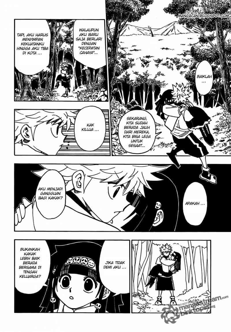 Hunter x Hunter Chapter 327 Gambar 4