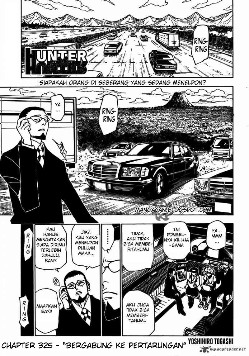 Baca Komik Hunter x Hunter Chapter 325 Gambar 1