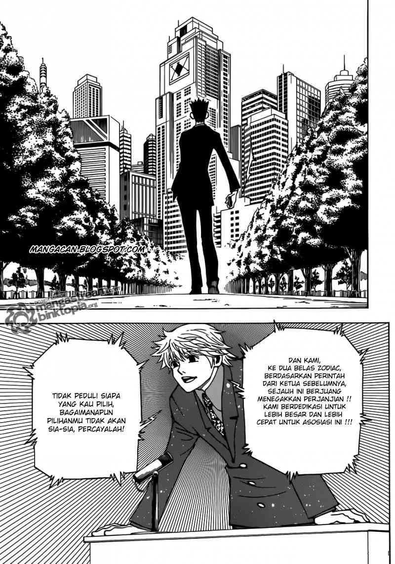 Hunter x Hunter Chapter 325 Gambar 12
