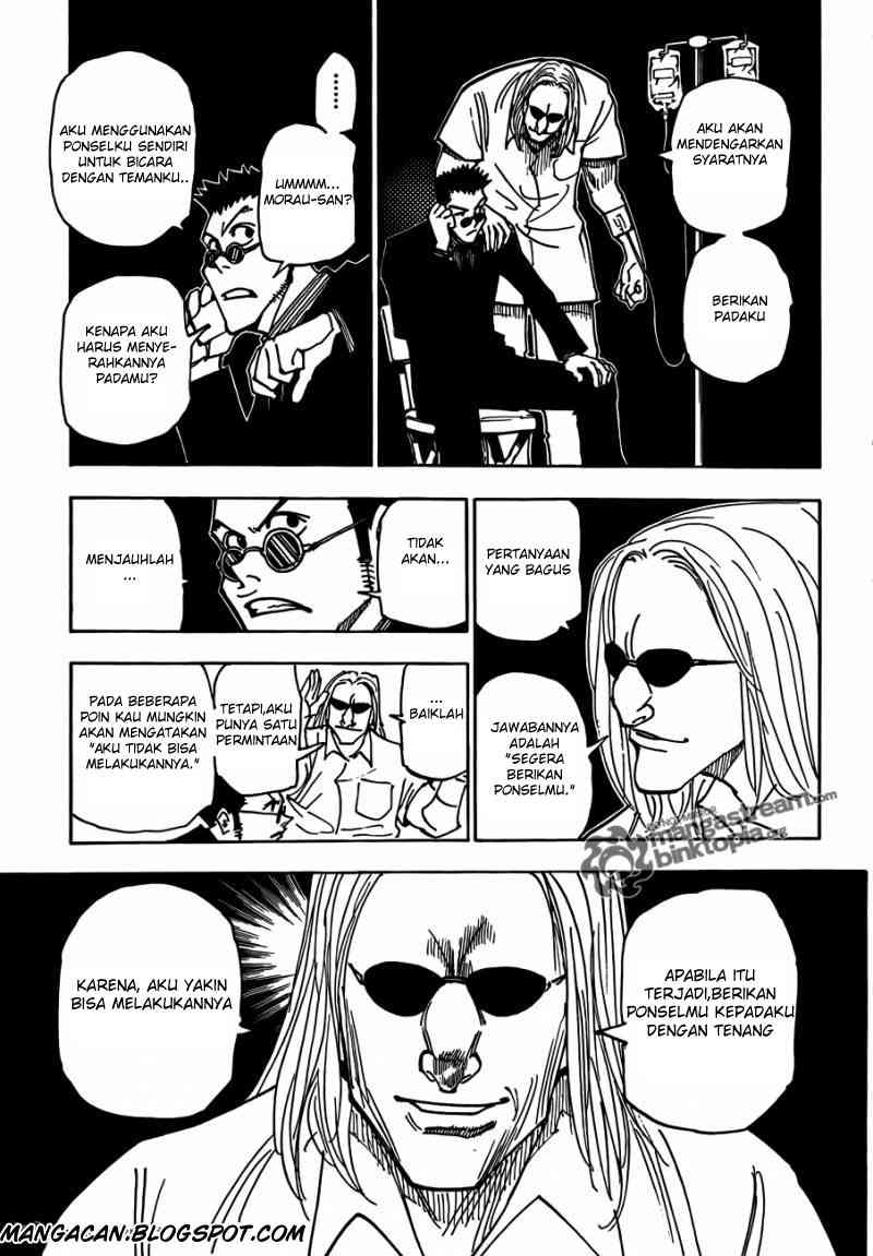 Hunter x Hunter Chapter 325 Gambar 5