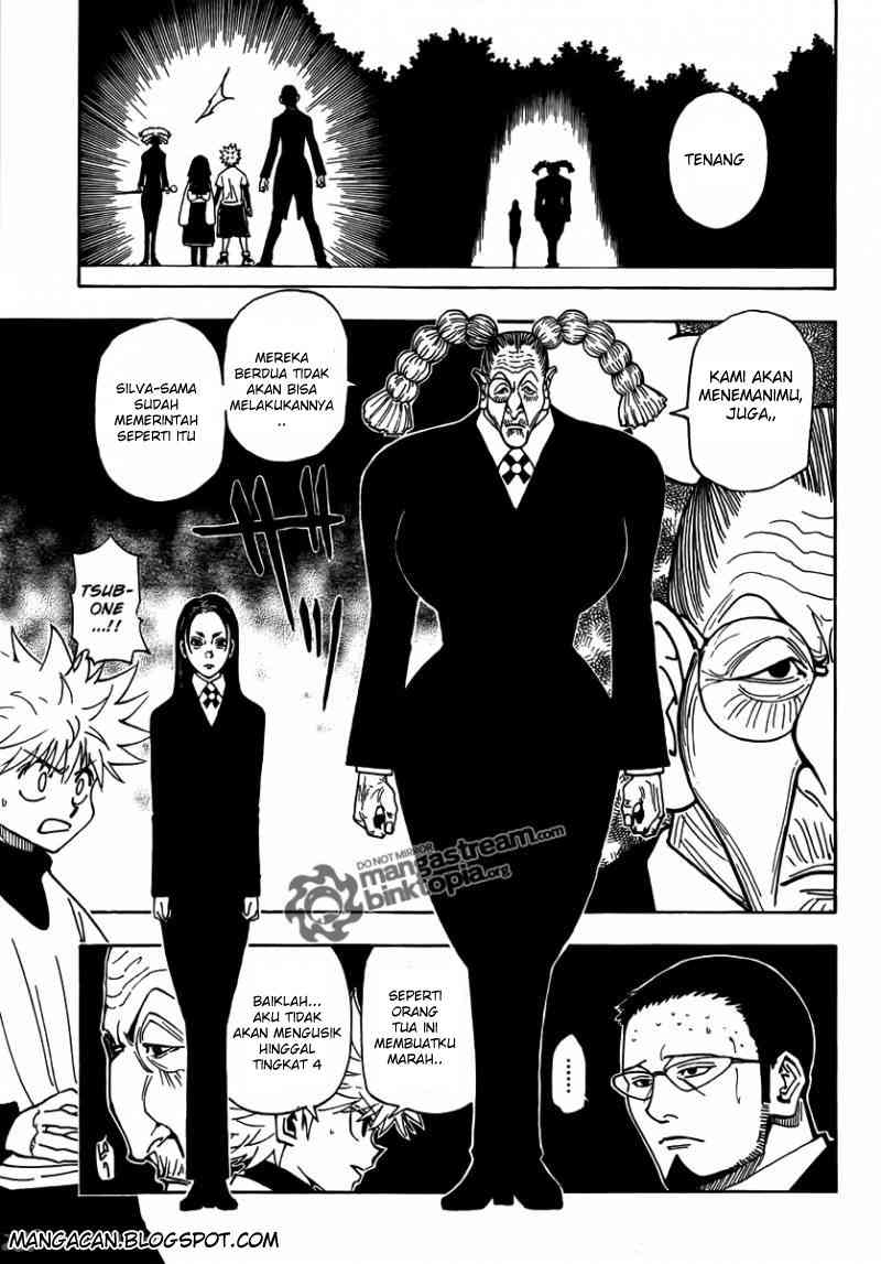 Hunter x Hunter Chapter 324 Gambar 17