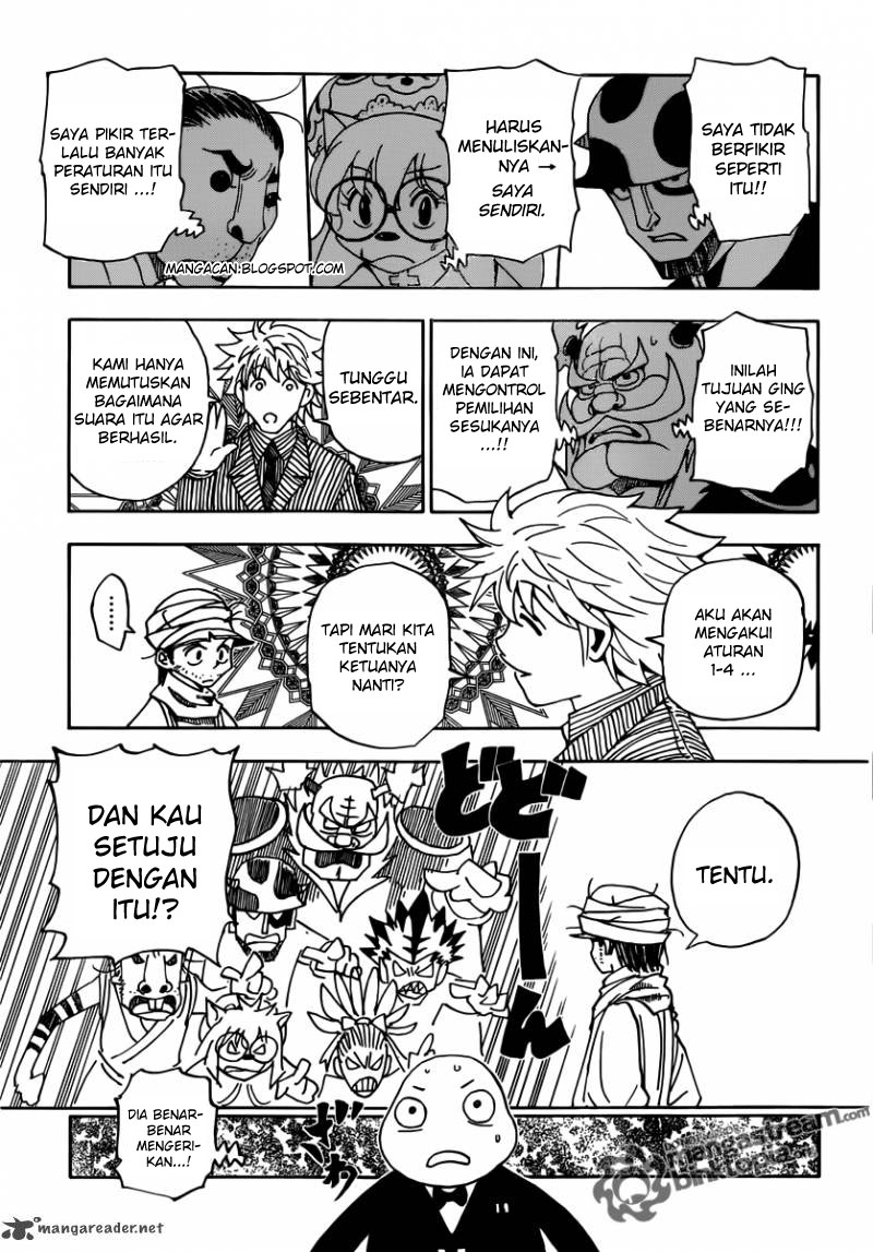 Hunter x Hunter Chapter 320 Gambar 3