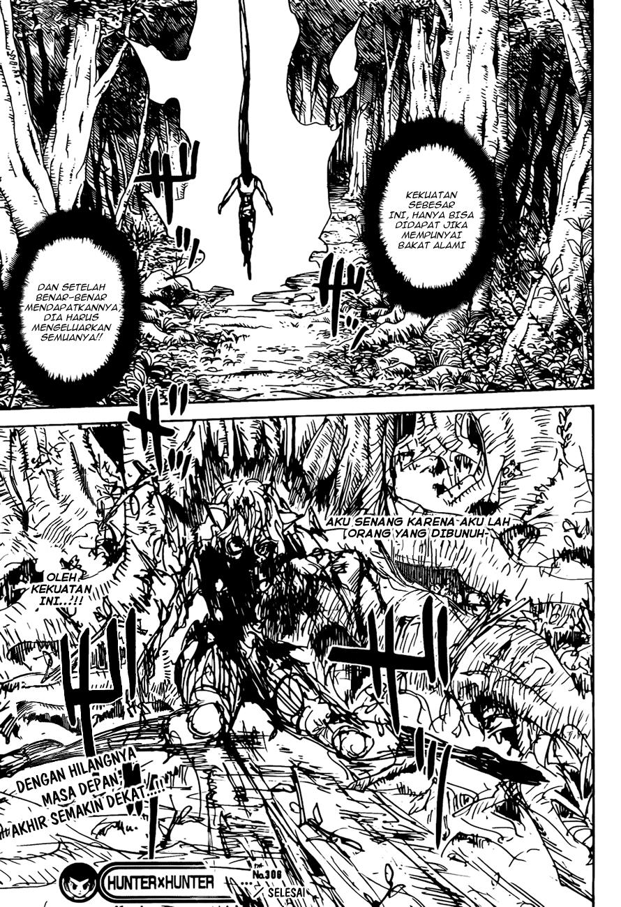 Hunter x Hunter Chapter 306 Gambar 16