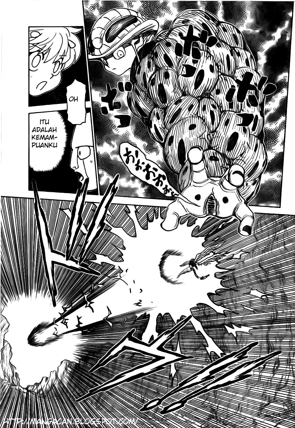 Hunter x Hunter Chapter 302 Gambar 14