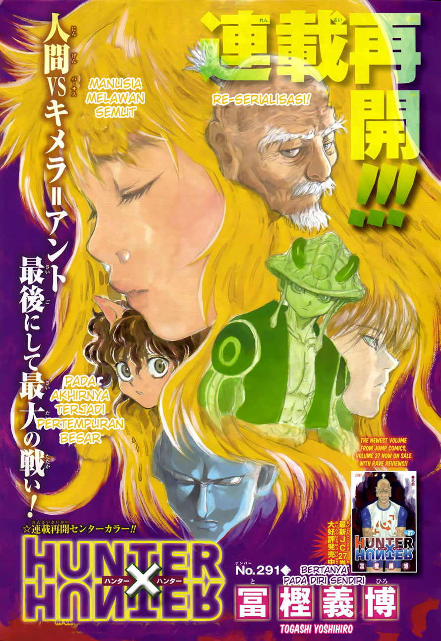 Baca Manga Hunter x Hunter Chapter 291 Gambar 2