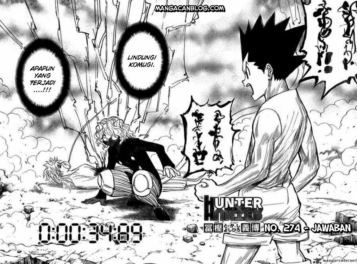 Hunter x Hunter Chapter 274 Gambar 3