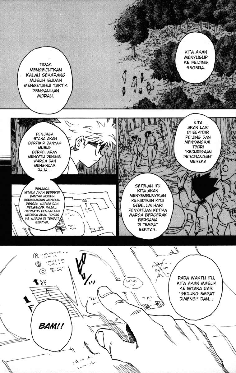 Hunter x Hunter Chapter 256 Gambar 14