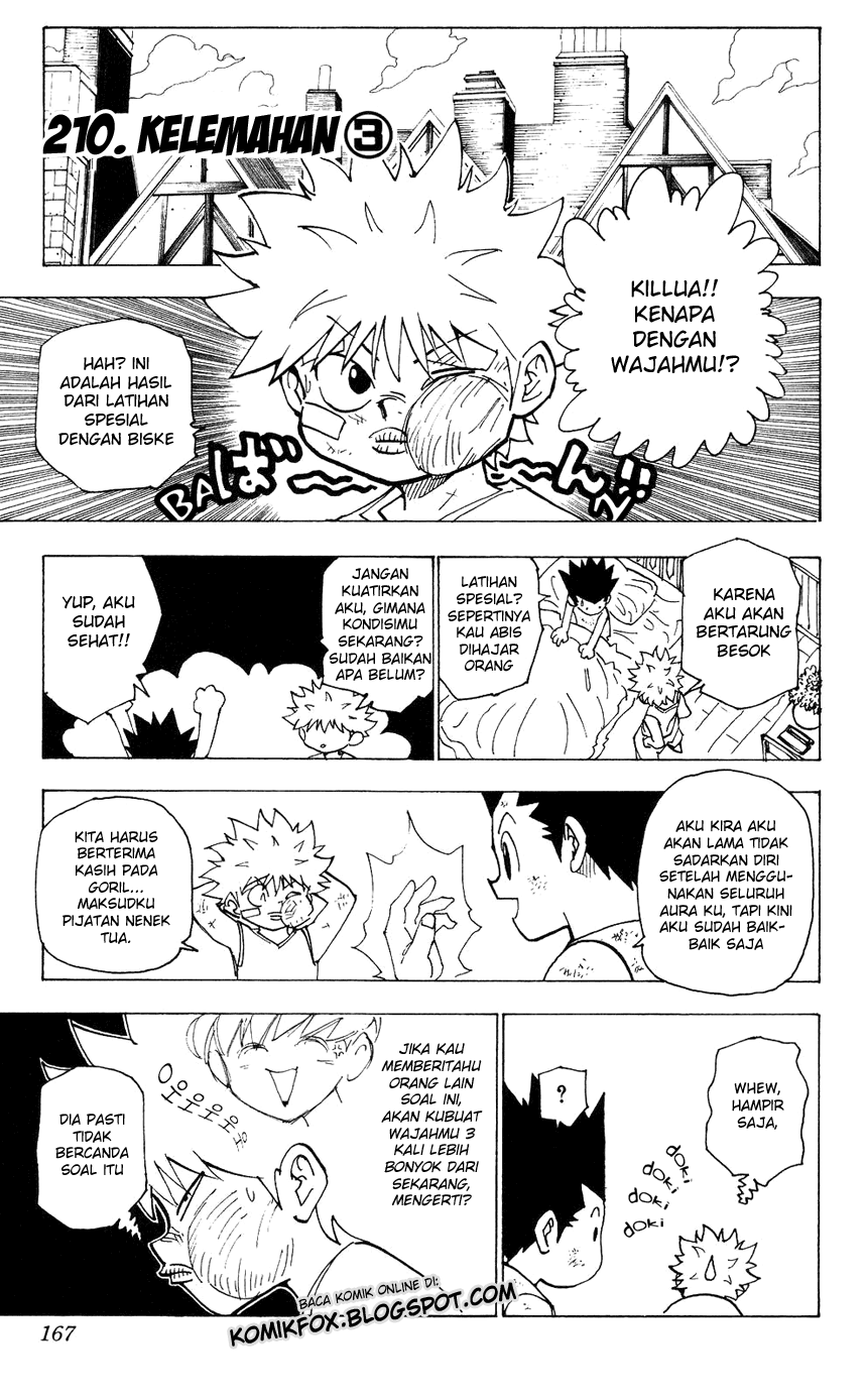 Baca Komik Hunter x Hunter Chapter 210 Gambar 1