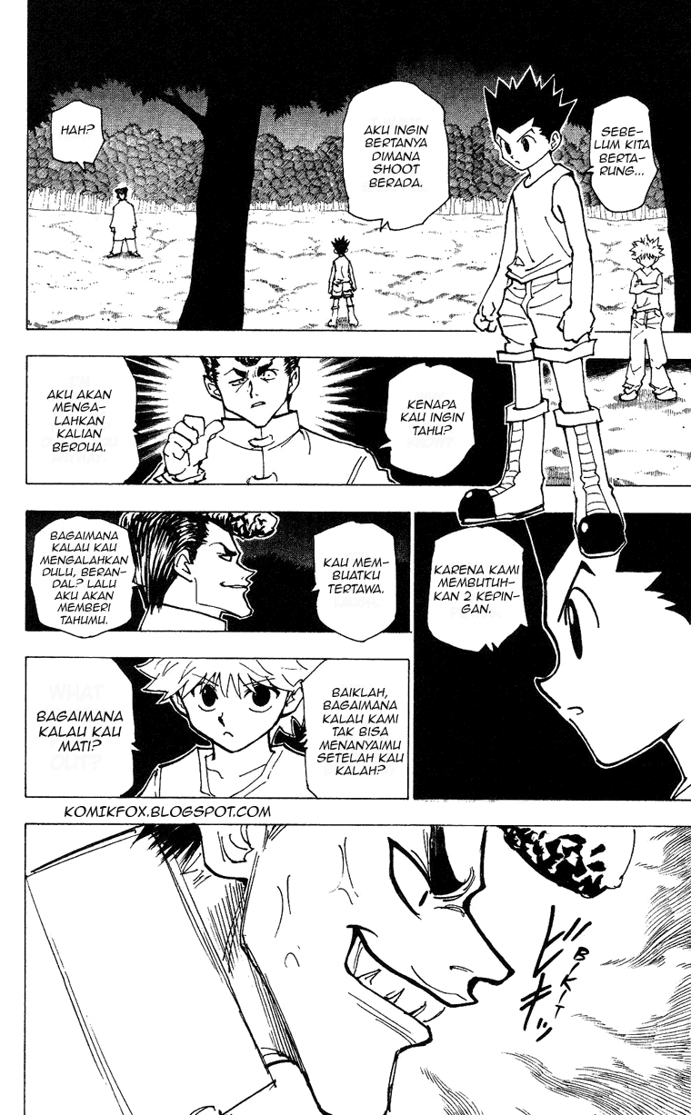 Hunter x Hunter Chapter 206 Gambar 5